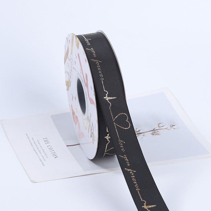 Love You Forever Print Ribbon (50 yards per roll, 1” width)