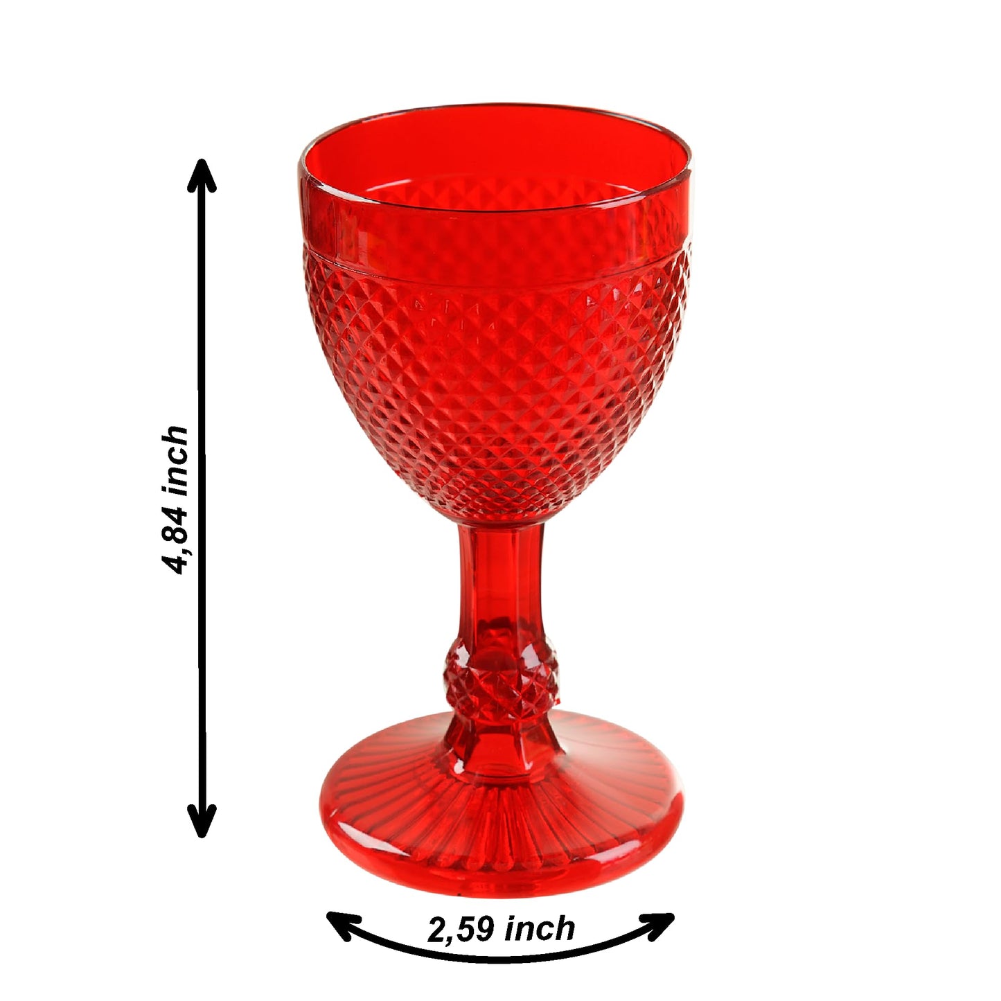 10.8 oz Vintage Boston Water Goblets (4 pcs)