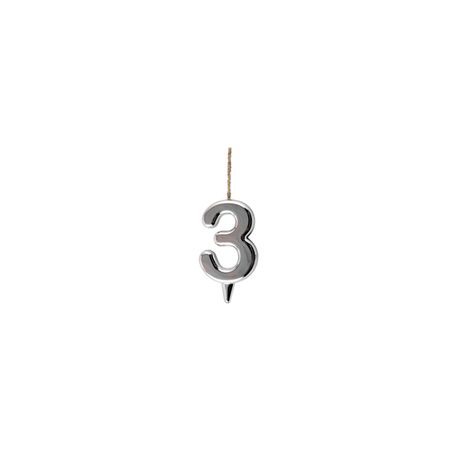 Acrylic Candle Numbers (1 pc)