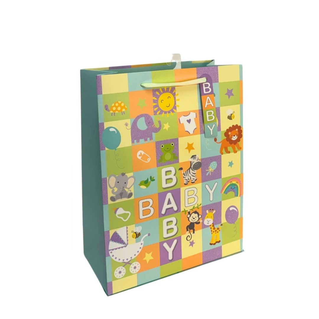 Animal Baby Paper Bags (Medium)