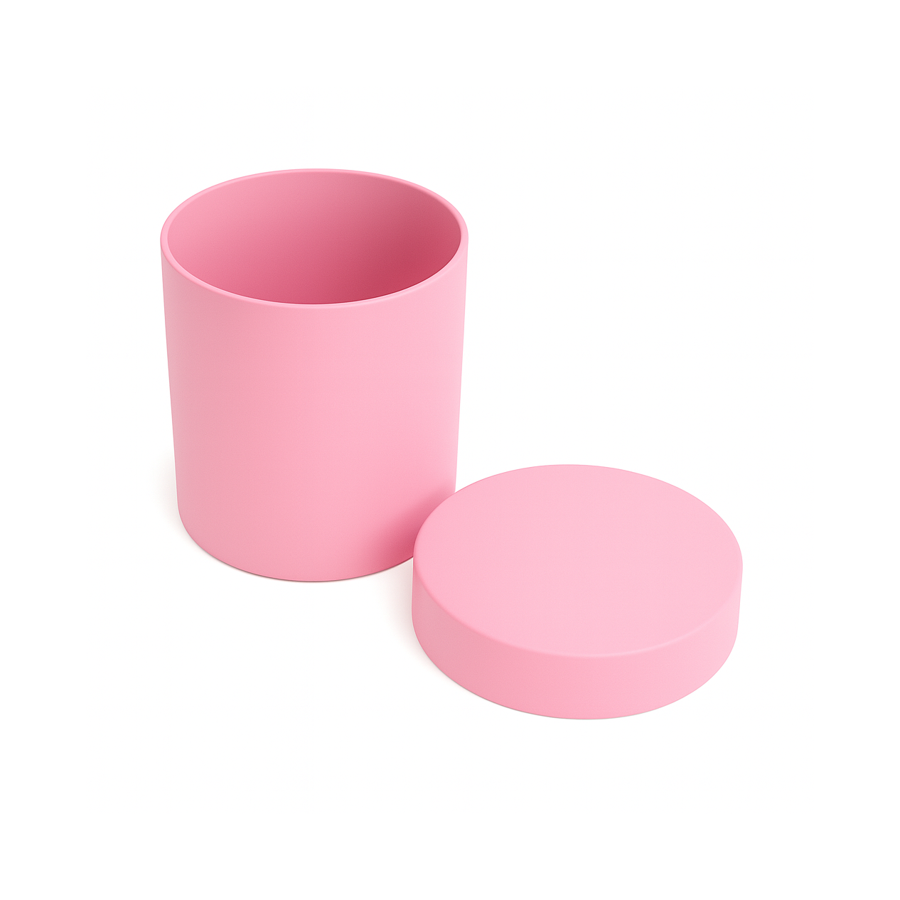 Satin Finished Acrylic Round Boxes (1 pc)