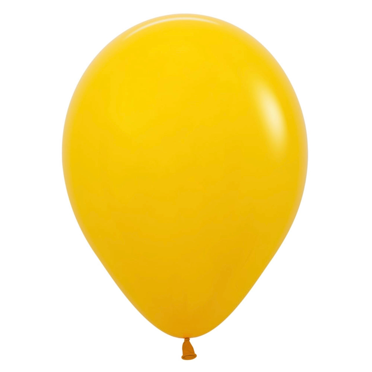 Fashion Honey Yellow Round Latex Balloon