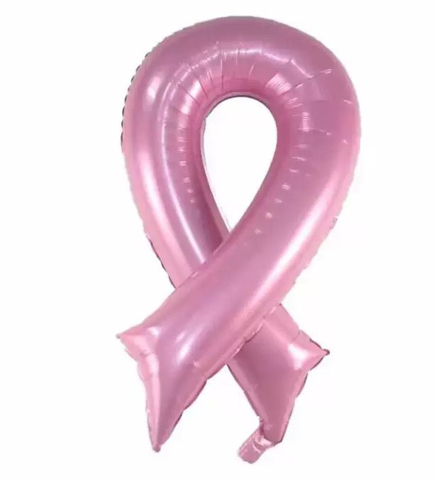 41” Pink Ribbon Cancer Foil Balloon
