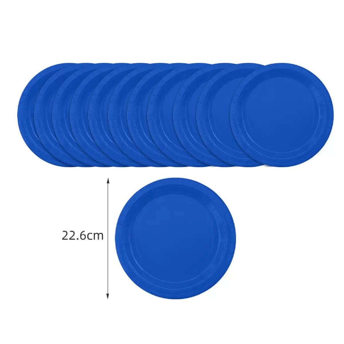 50pc Royal Blue Partyware Bundle