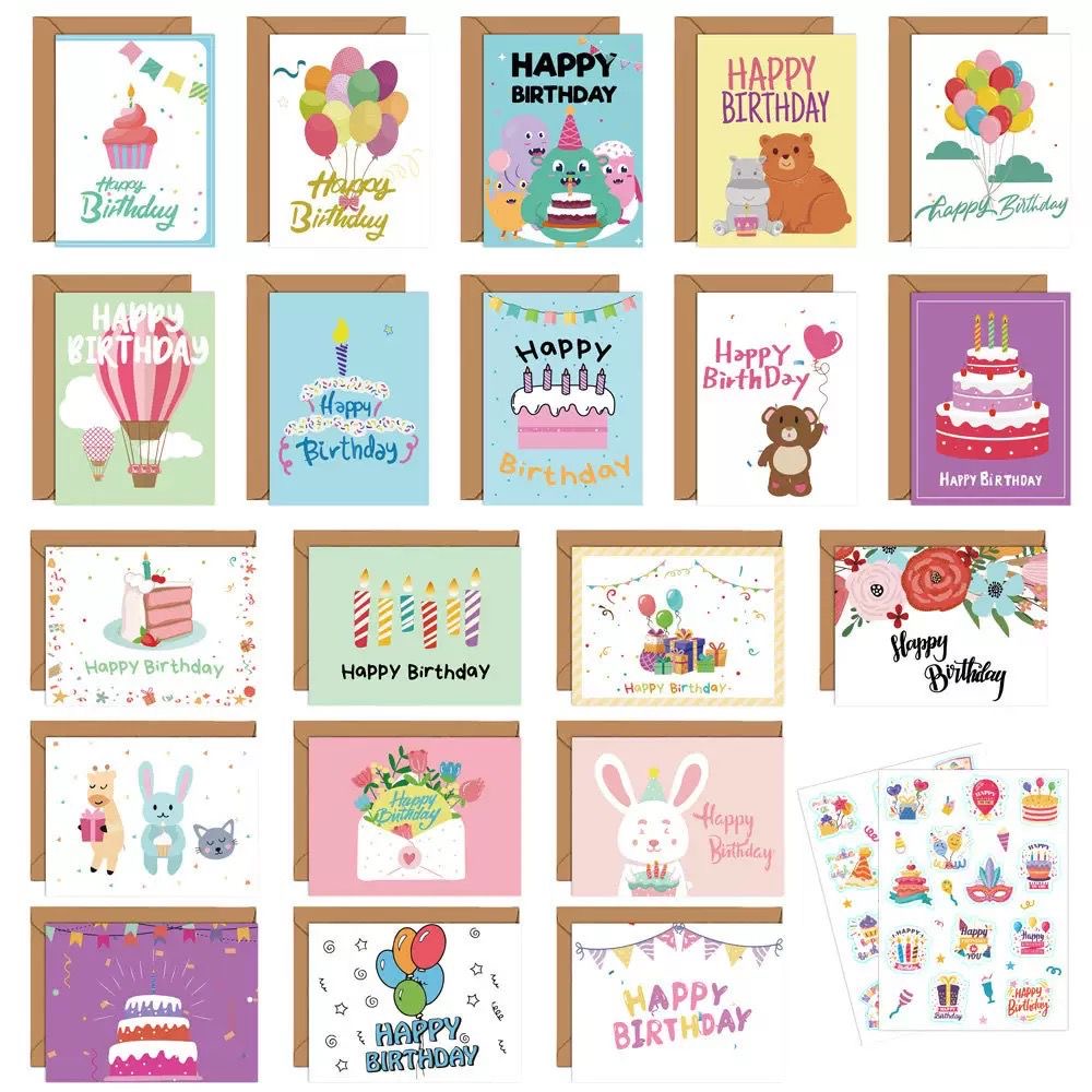 Birthday Cards (1 pc)