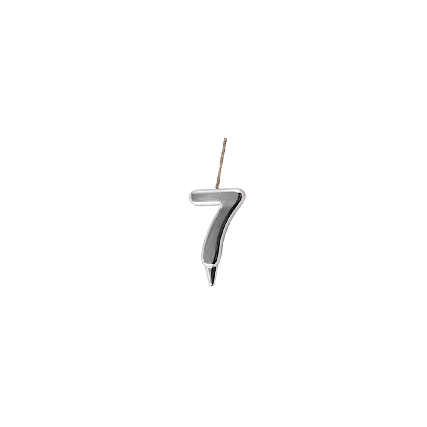 Acrylic Candle Numbers (1 pc)