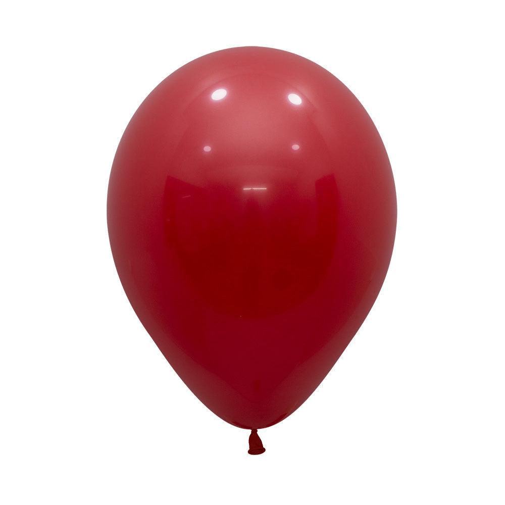 Fashion Imperial Red Round Latex Balloon