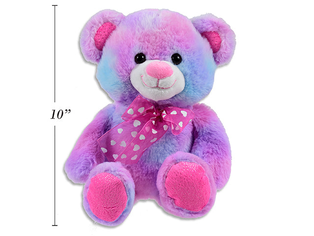 Rainbow Bear w/ Foil Ears & Paws