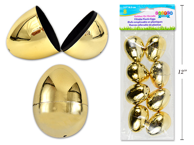 Neon & Gold Fillable Eggs