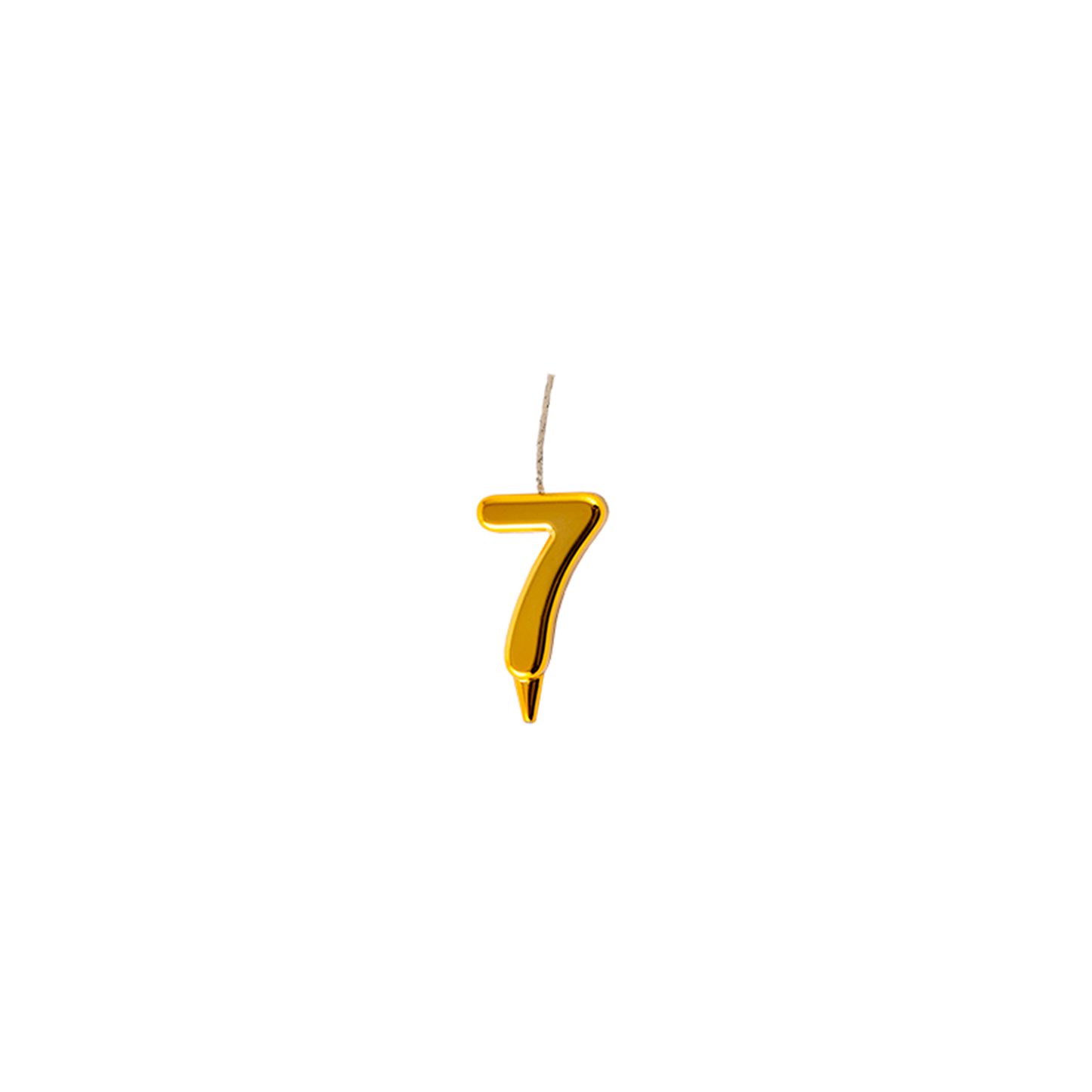 Acrylic Candle Numbers (1 pc)