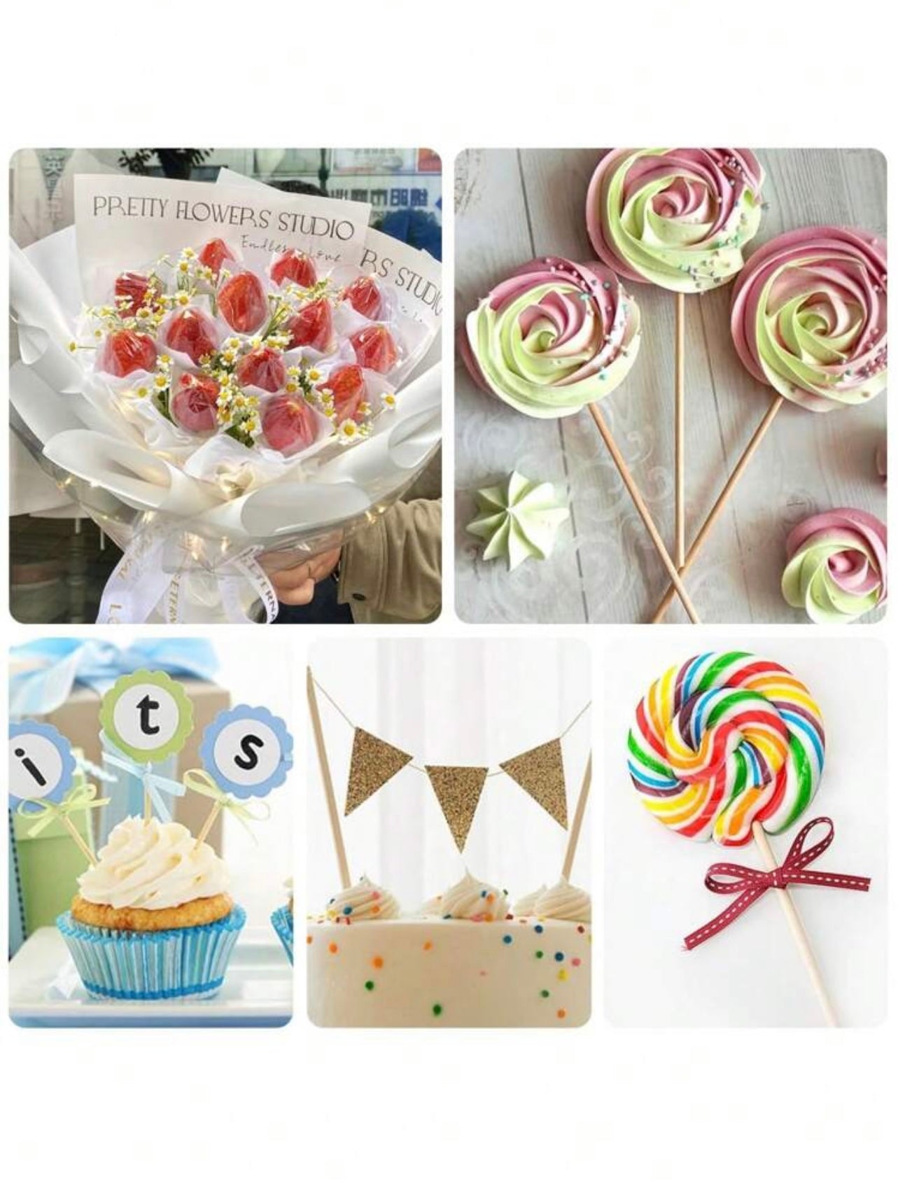 Bamboo Wooden Skewers (45 pcs)