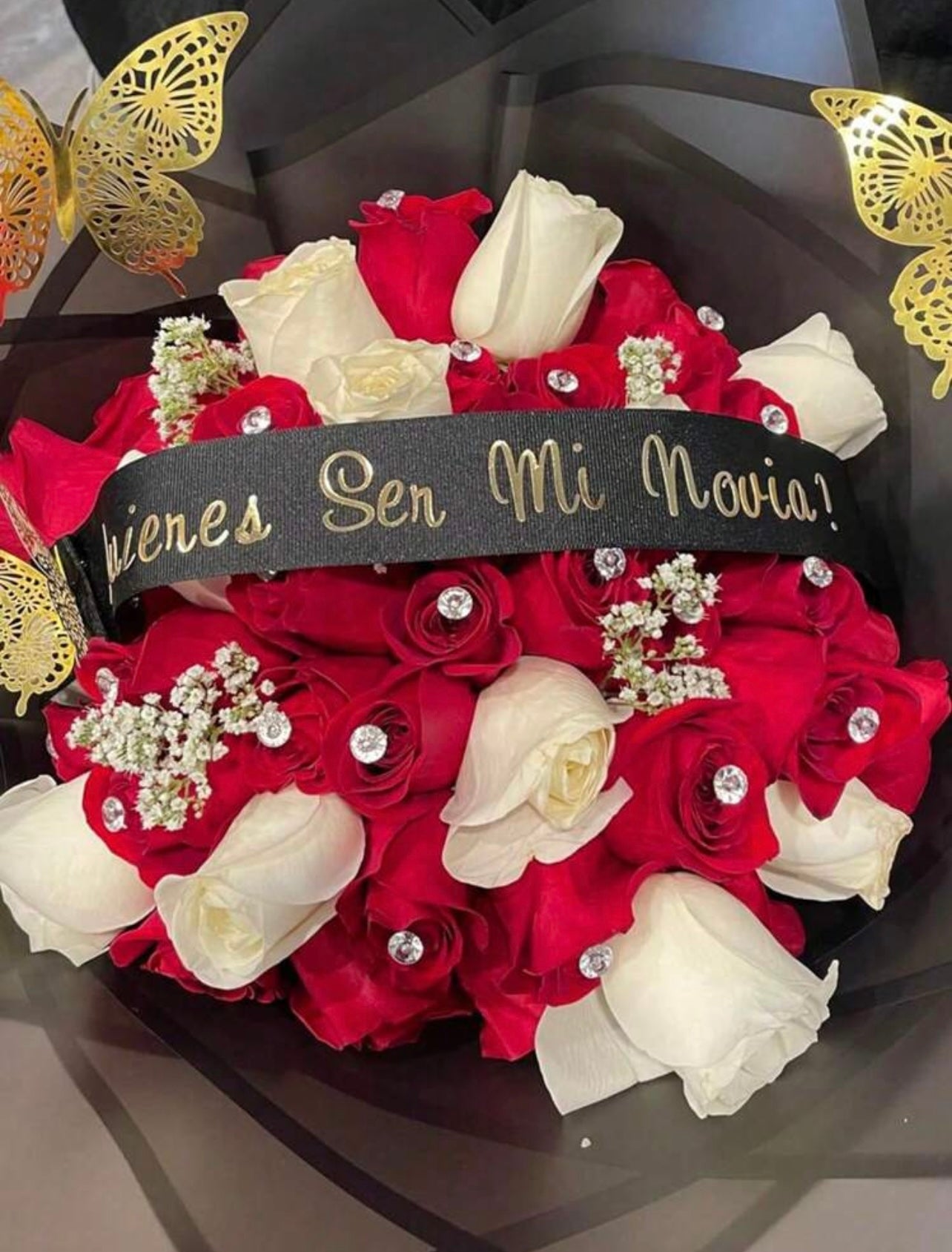 Diamond Flower Arranging Pins (100 pcs)