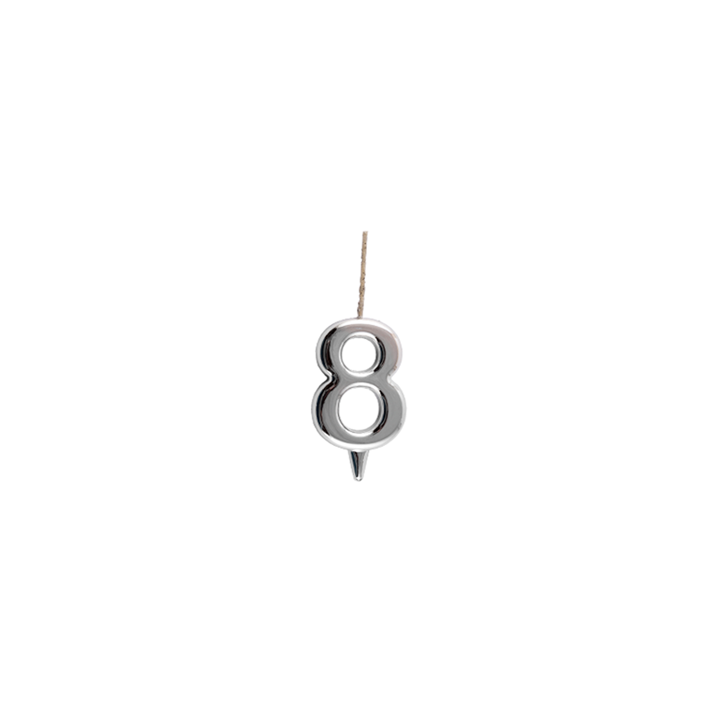 Acrylic Candle Numbers (1 pc)
