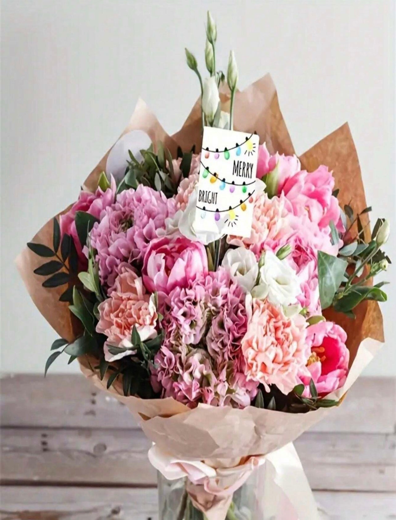 Heart Shape Card Holder Floral Pick Card Holder