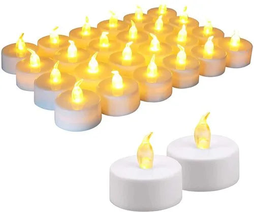 Battery Operated Tea Lights (Warm)
