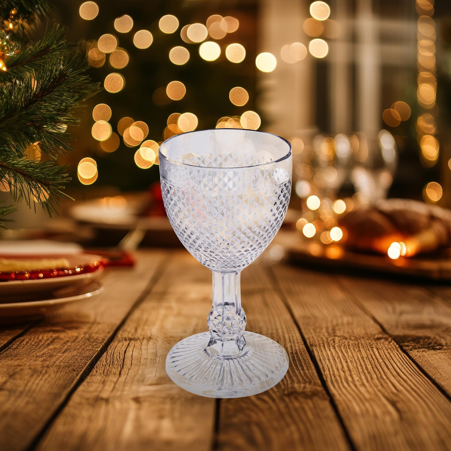 10.8 oz Vintage Boston Water Goblets (4 pcs)