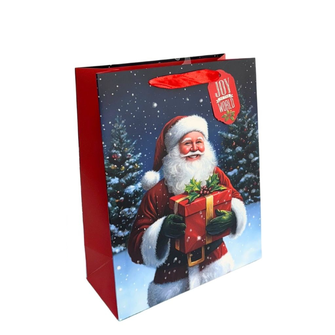 Calm & Bright Christmas Paper Bags (Large)
