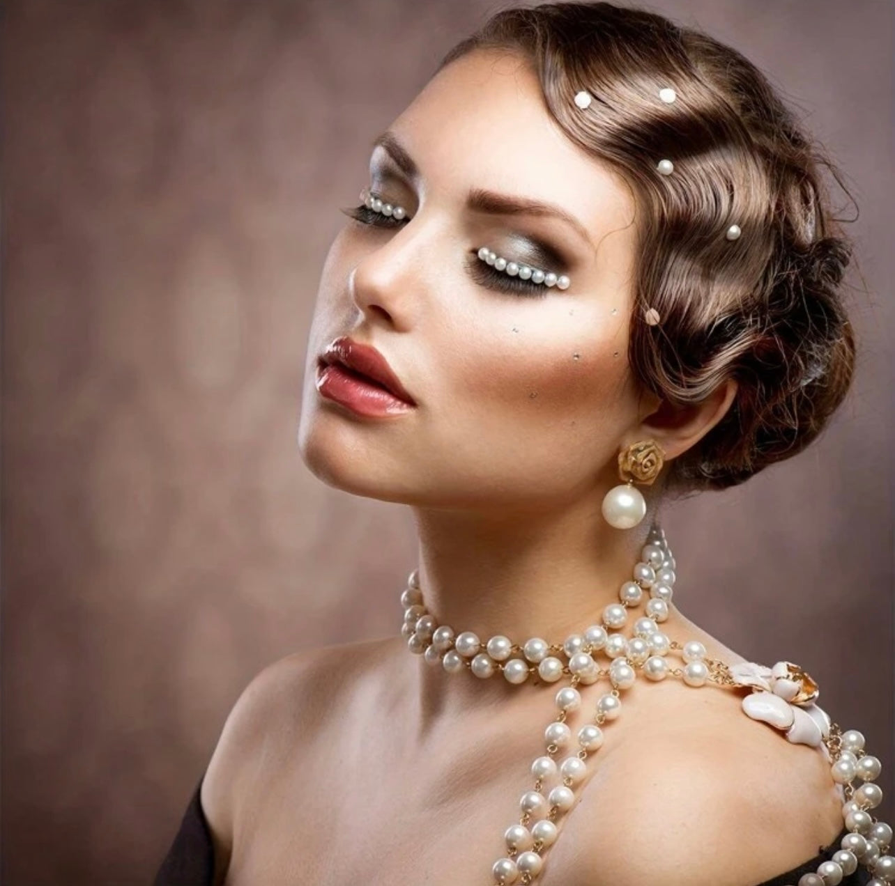 Adhesive Pearl Stickers