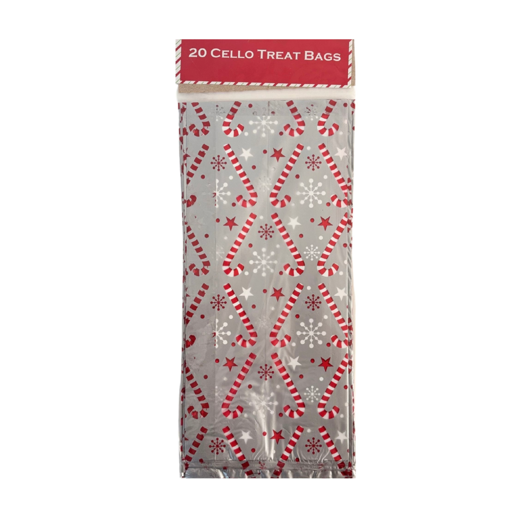 Christmas Cello Treat Bags (20 pcs)