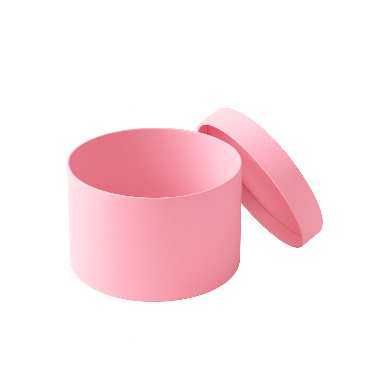 Satin Finished Acrylic Round Boxes (1 pc)