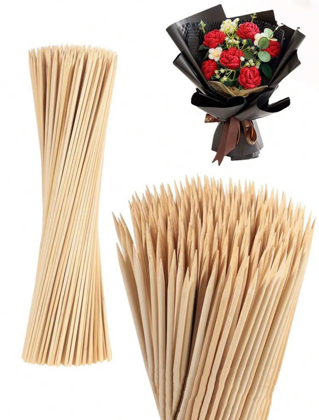 Bamboo Wooden Skewers (45 pcs)
