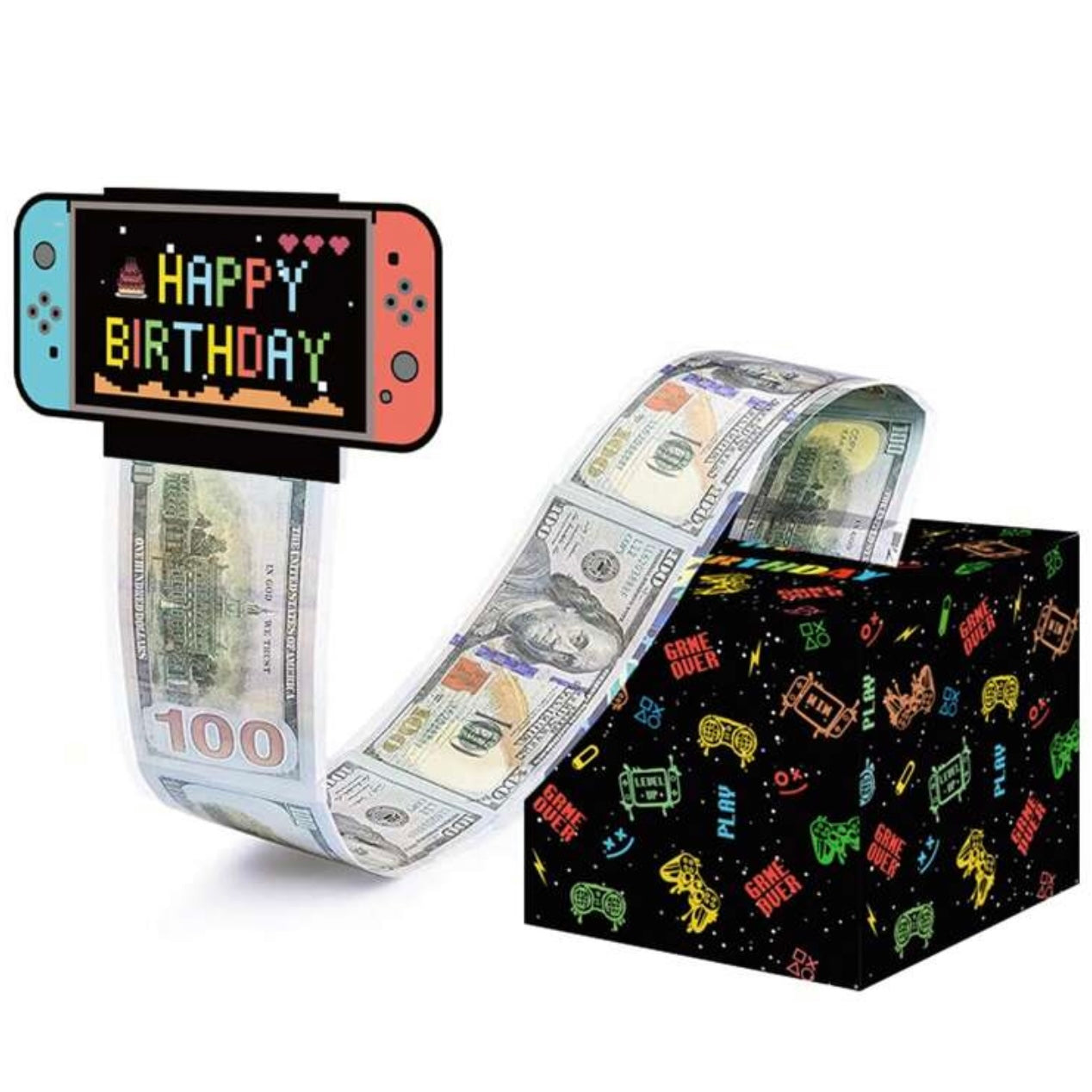 Level Up Surprise Cash Gift Box (1 pc)