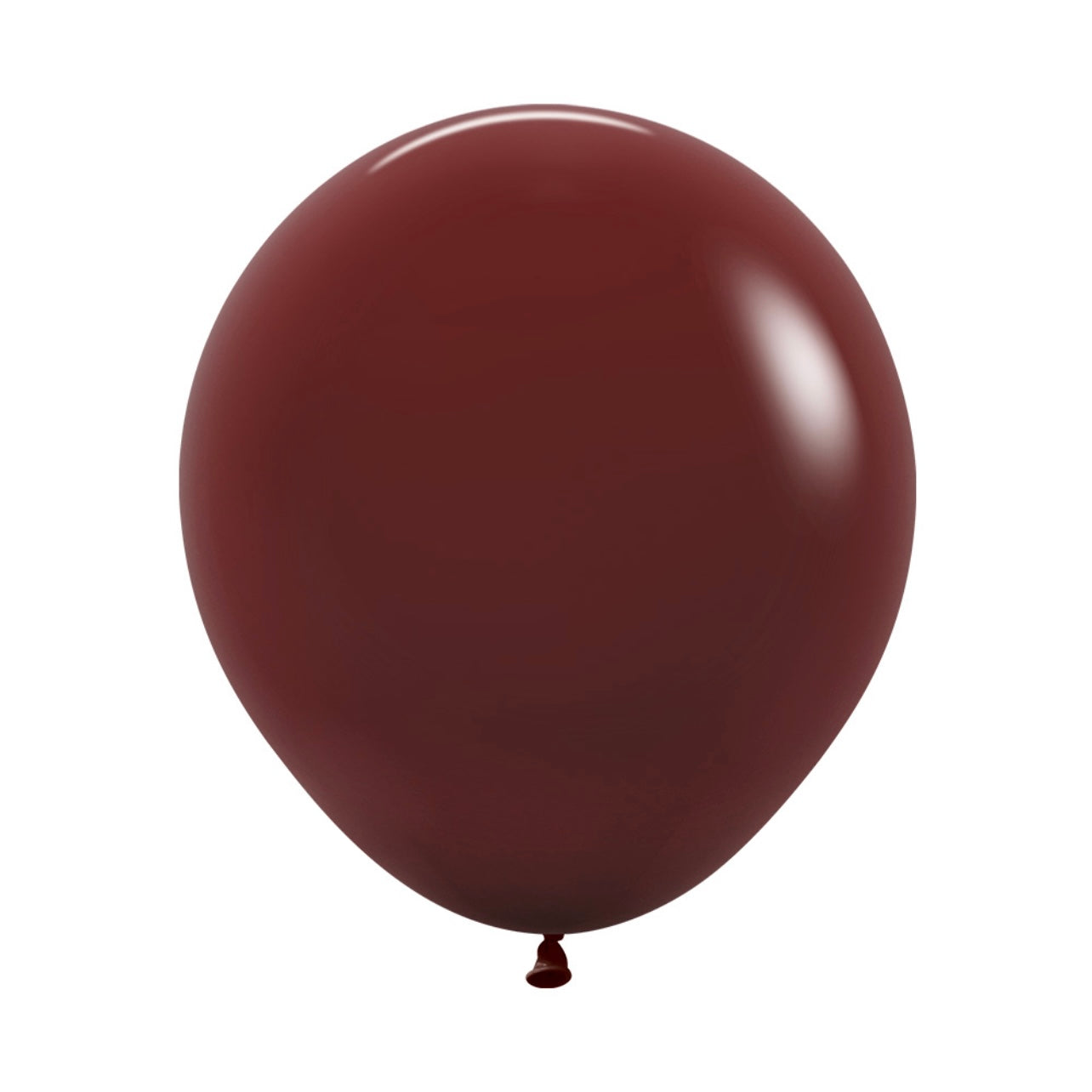 Fashion Merlot Round Latex Balloon