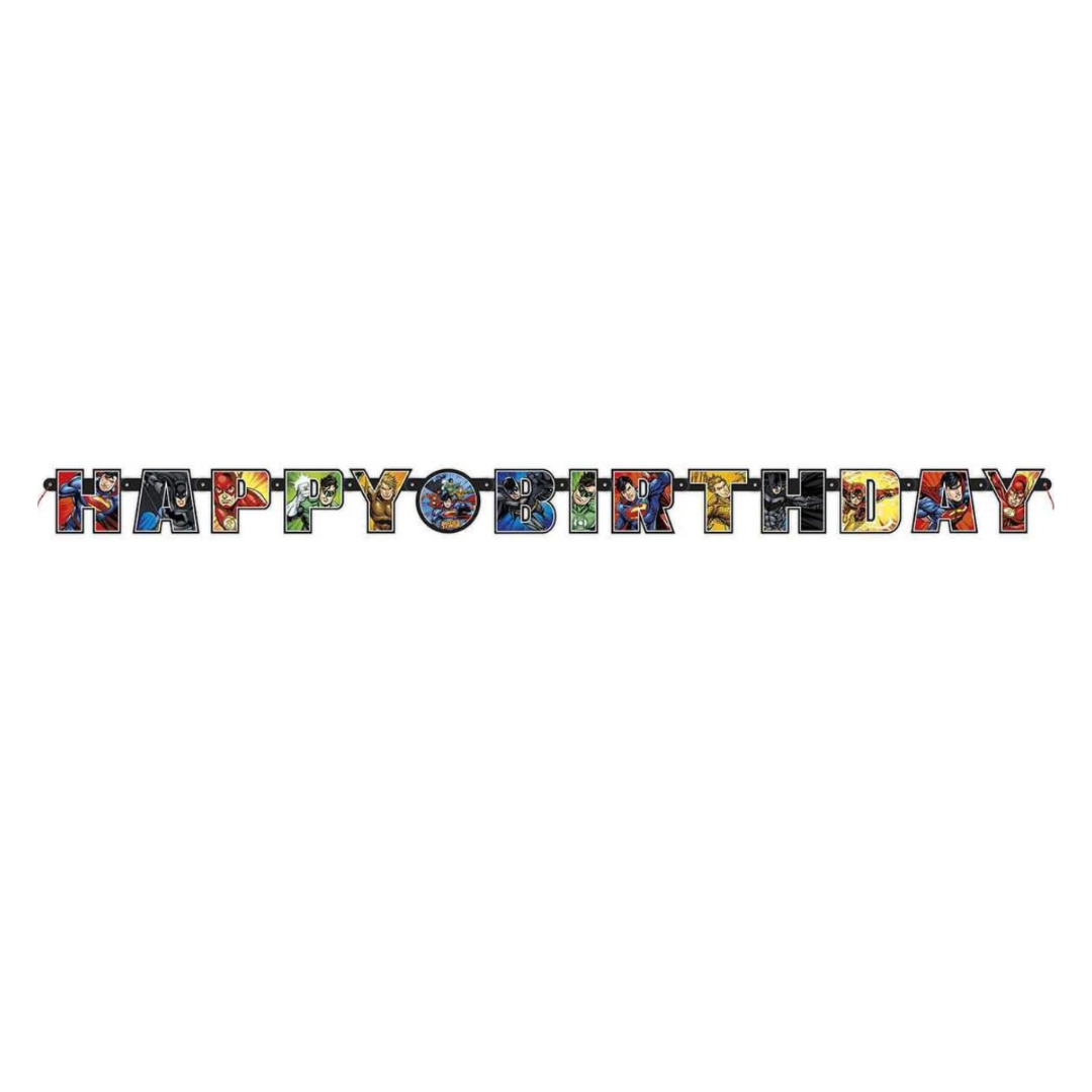 5.41ft Avengers Happy Birthday Banner (1 pc)