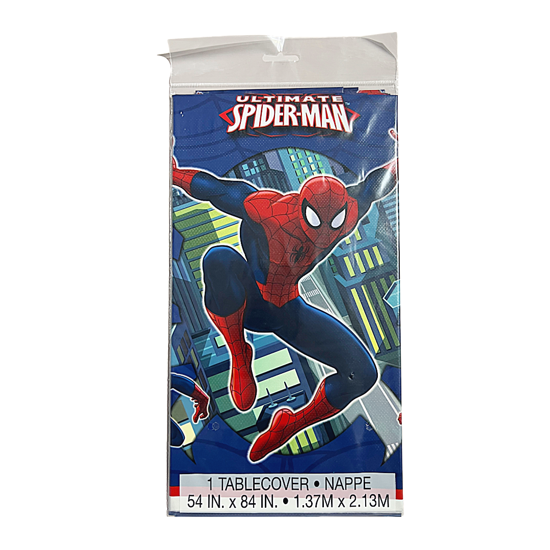 54” x 84” Spider-Man Tablecloth (1 pc)