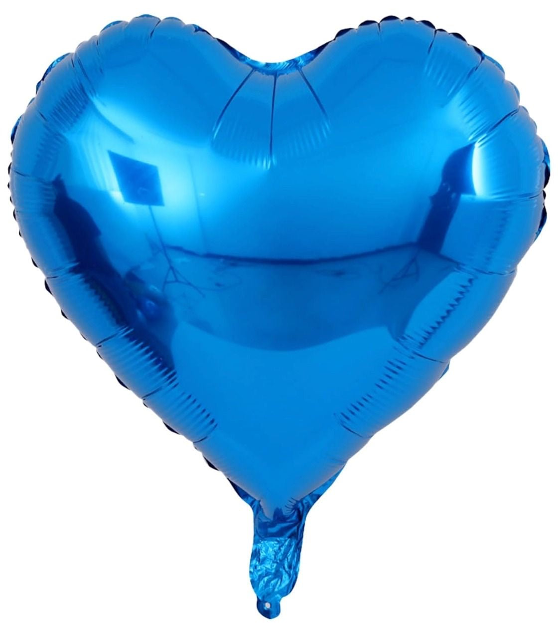 18" Blue Heart Foil Balloon