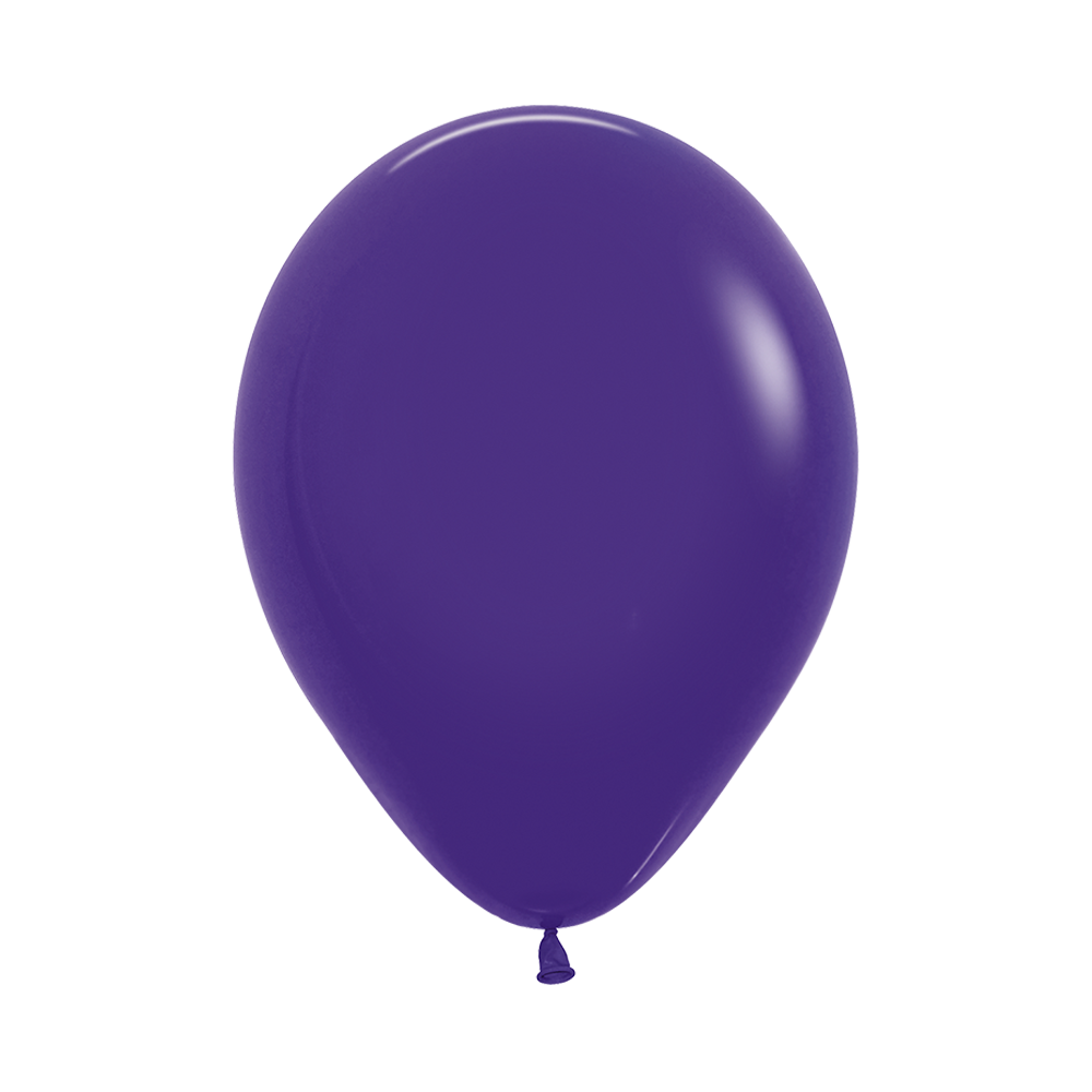 Fashion Violet Round Latex Balloon