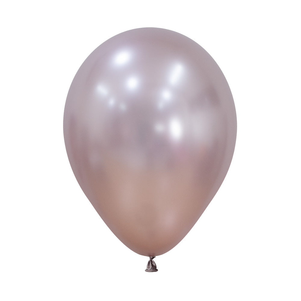 Silk Pink Blossom Round Latex Balloon