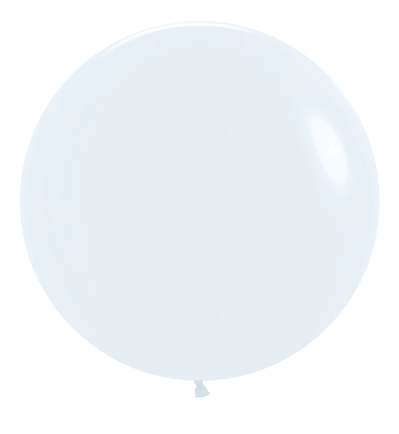 Fashion White Round Latex Balloon