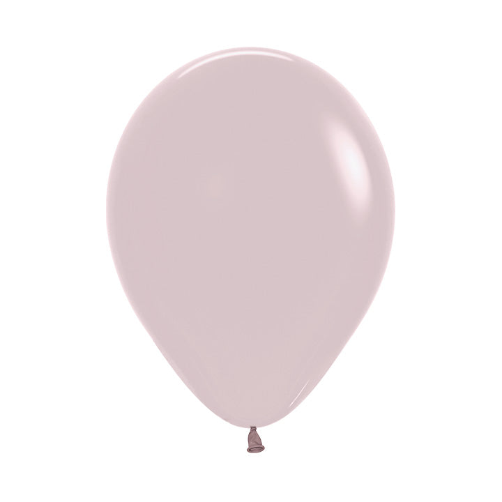 Pastel Dusk Rose Round Latex Balloon
