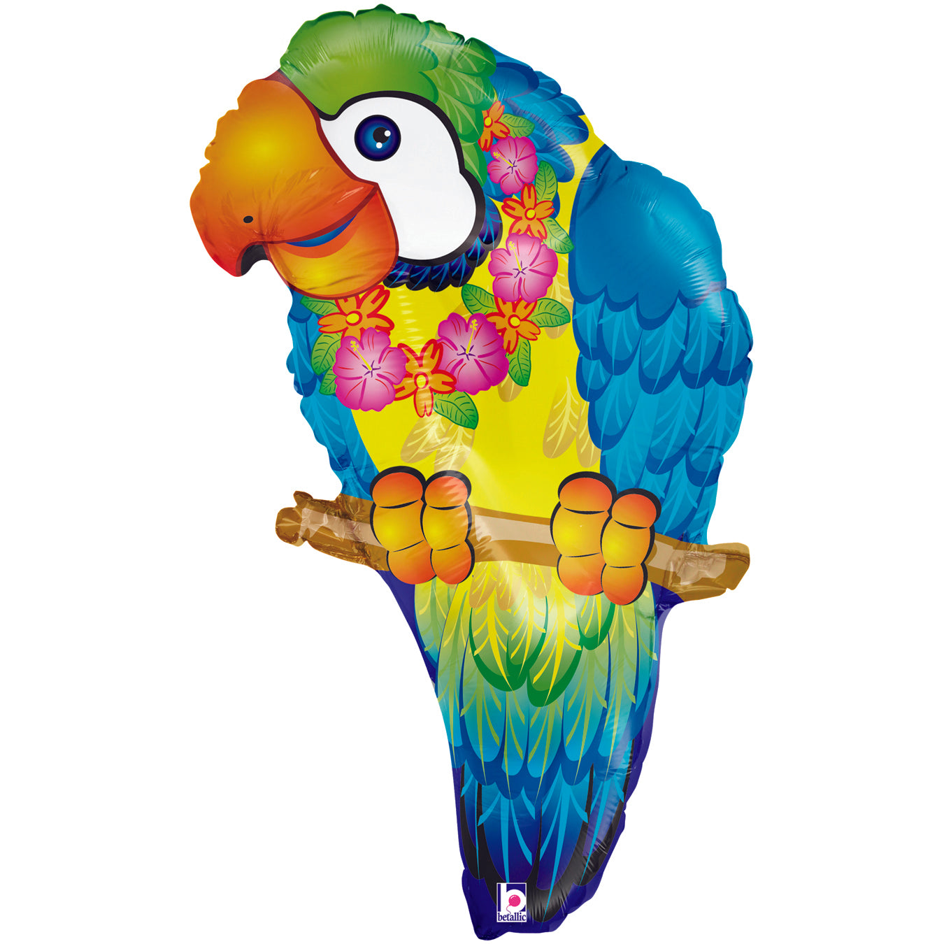 29" Tropical Parrot Foil Balloon