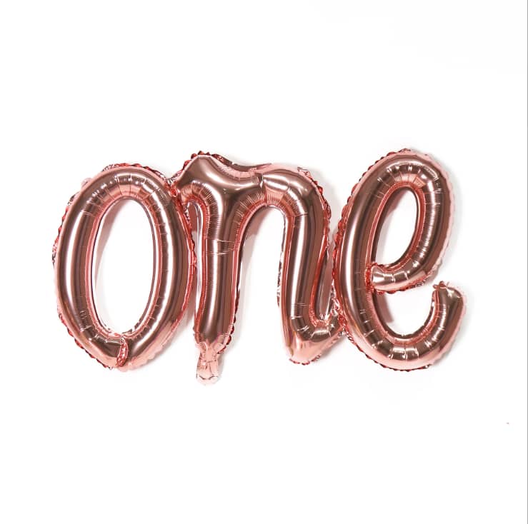 20" One Script Foil Balloon