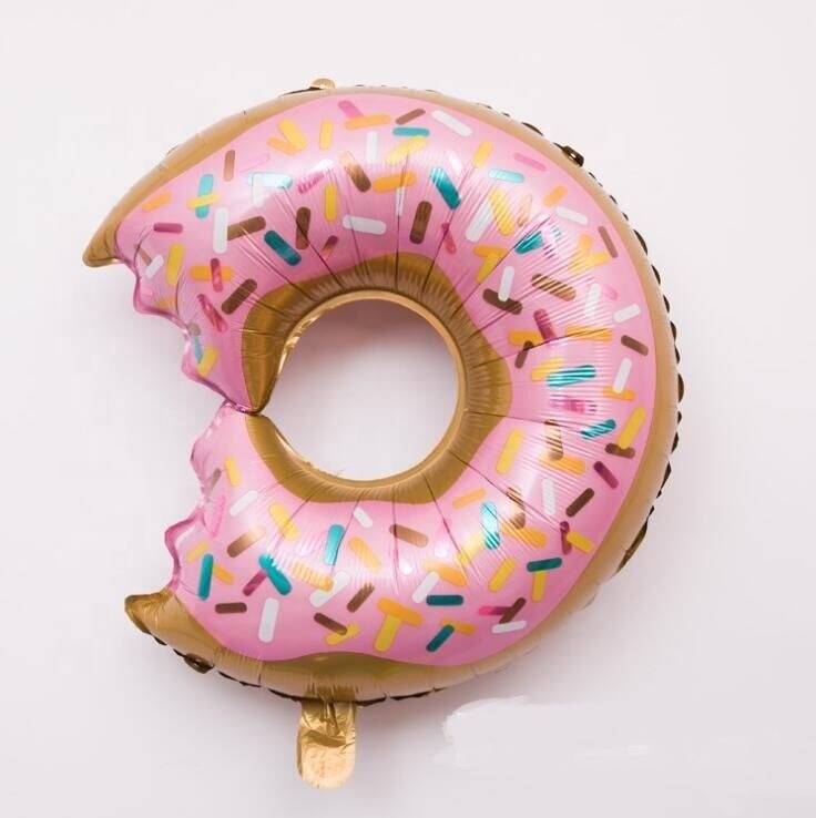 27" Donut Foil Balloon