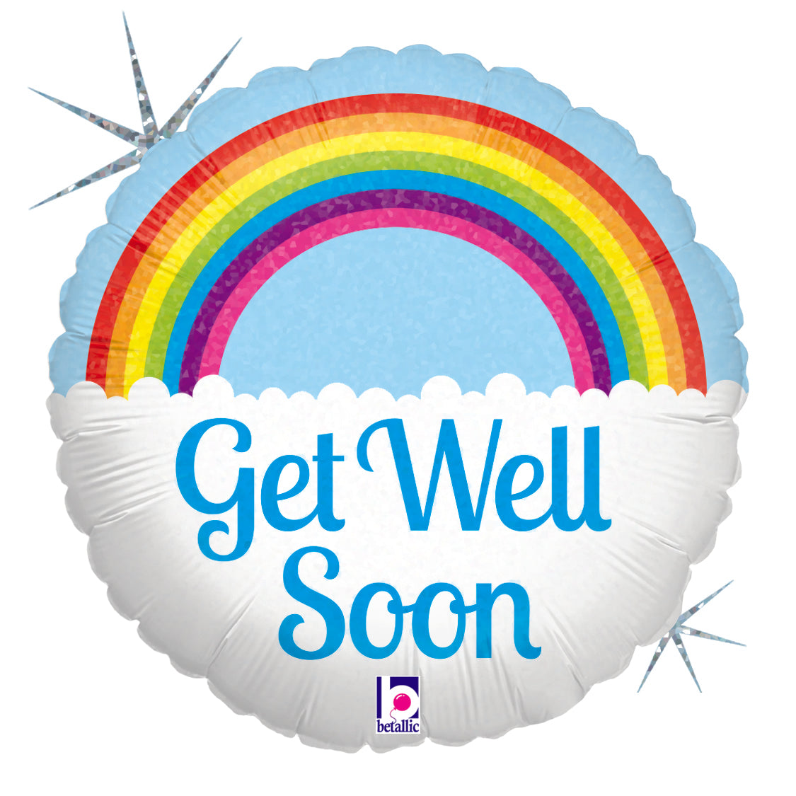 18" Get Well Soon Foil Balloon