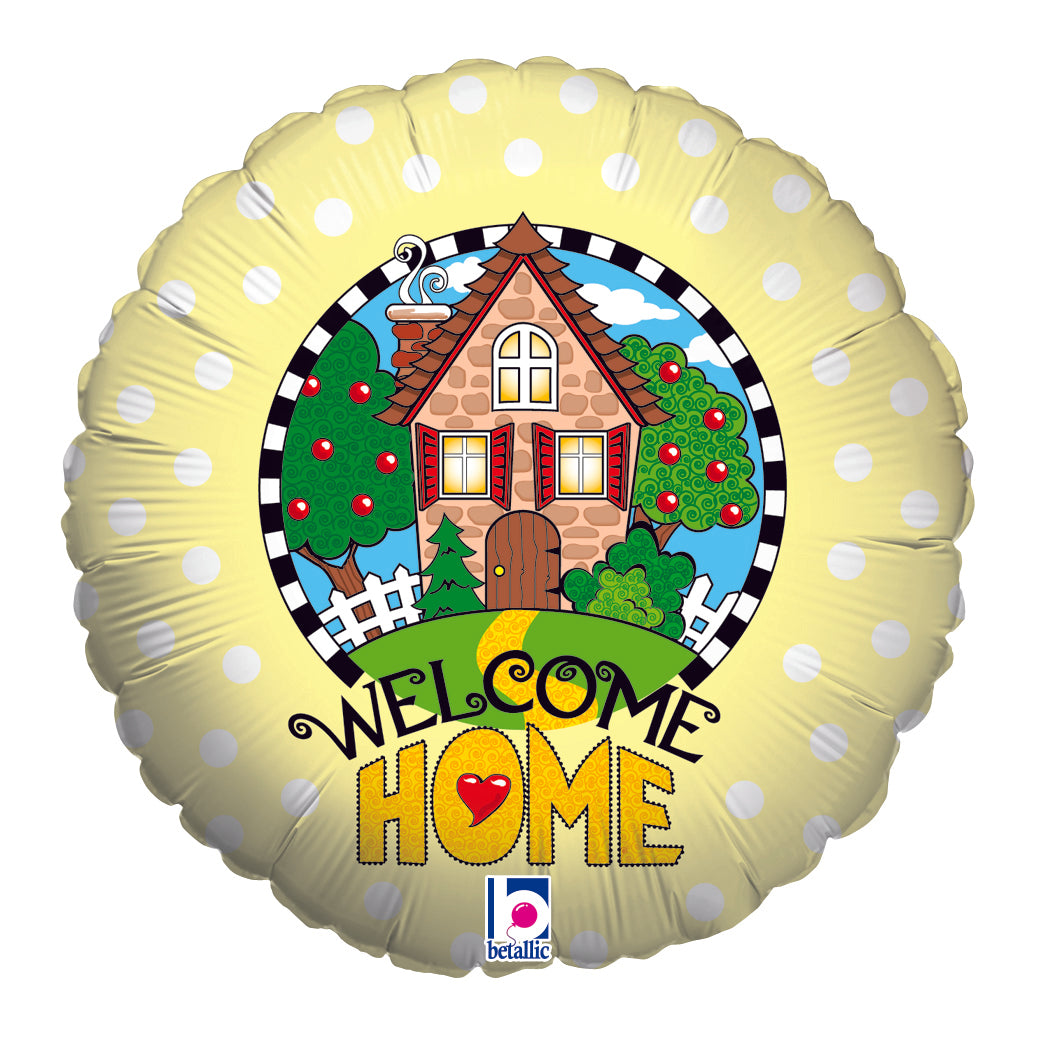 18" Welcome Home Foil Balloon