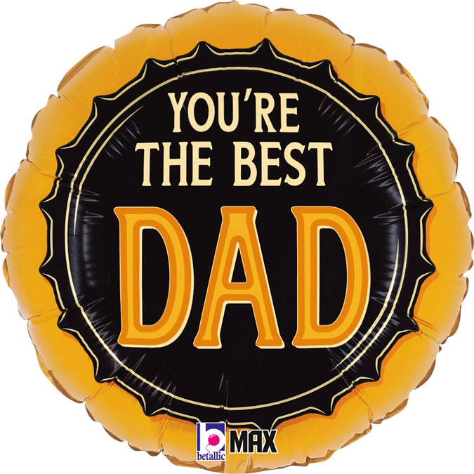 18" Best Dad Foil Balloon
