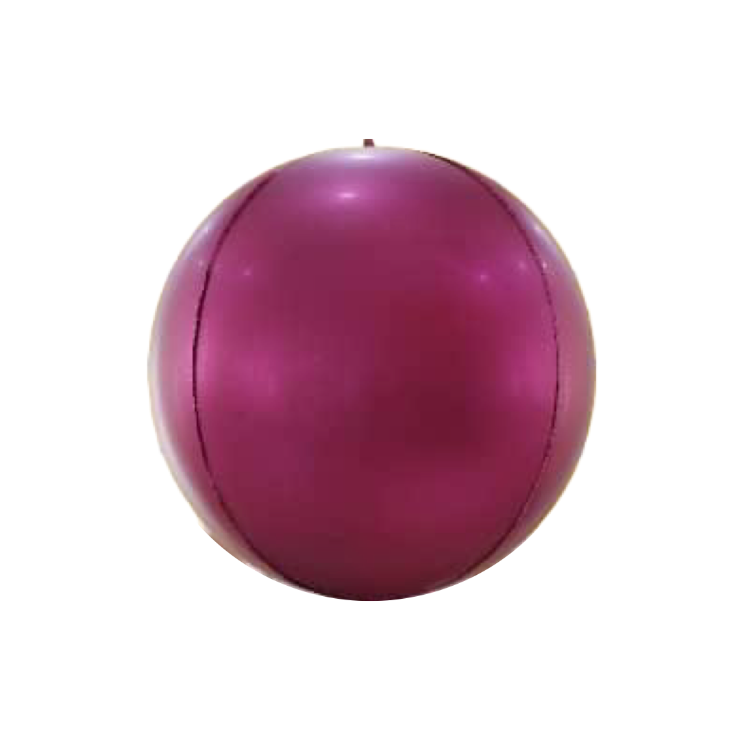32" Burgundy Orbz