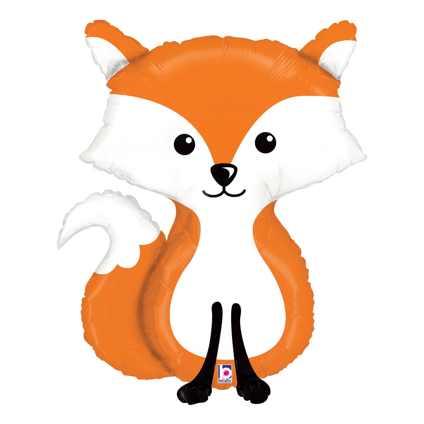 36" Woodland Fox Foil Balloon