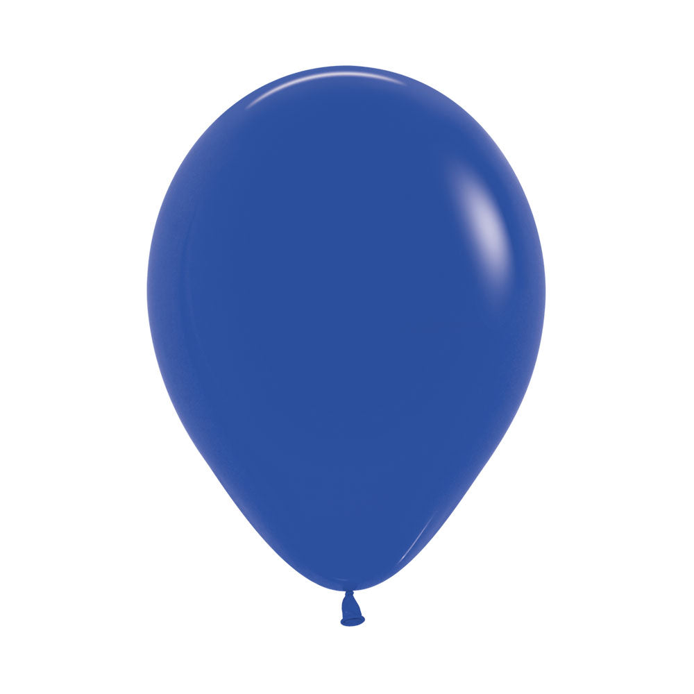 Fashion Royal Blue Round Latex Balloon