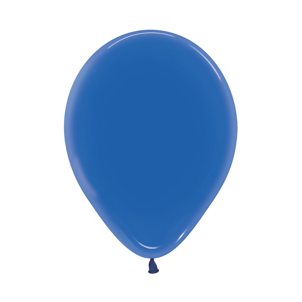 Crystal Blue Round Latex Balloon