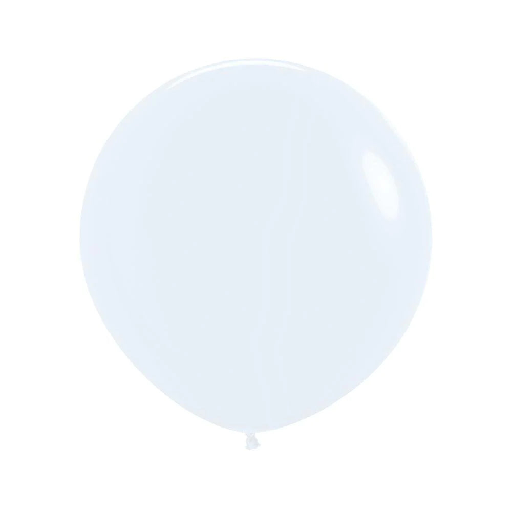 Fashion White Round Latex Balloon