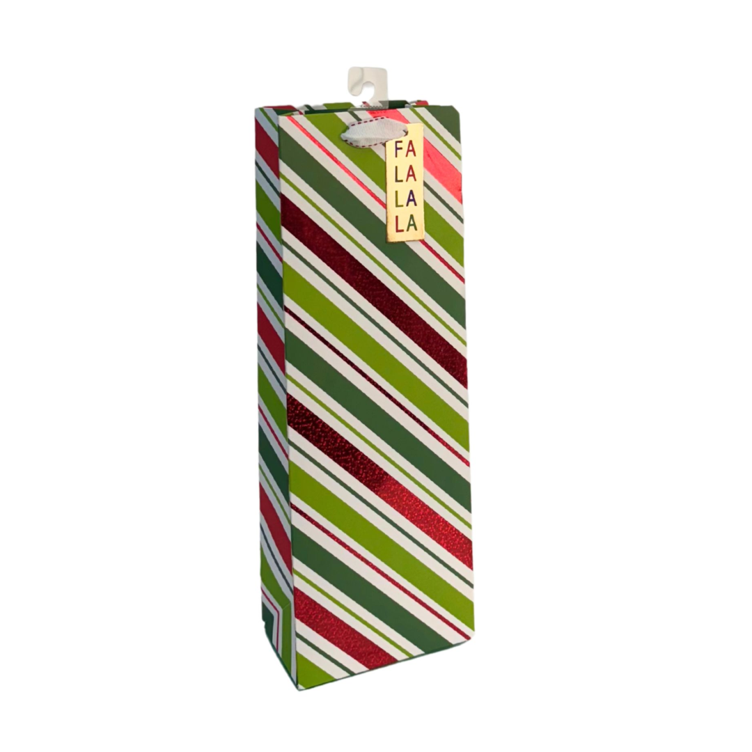 Contemporary Christmas Bottle Bags