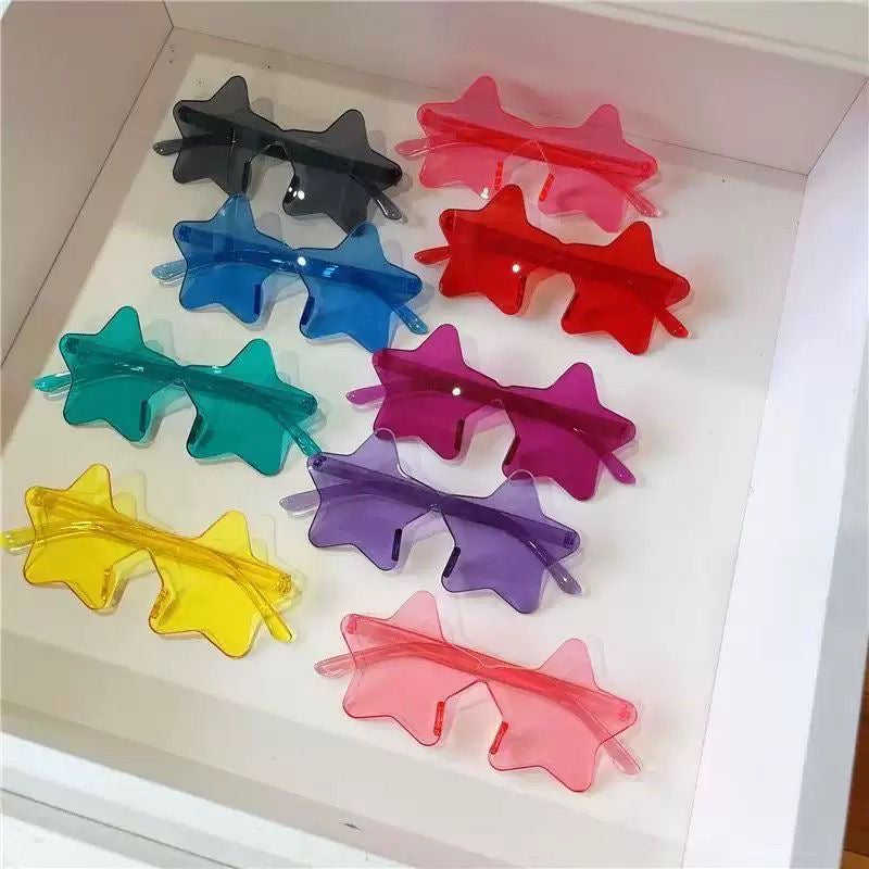 Star Sunglasses Party Favors Assorted (6 pcs)
