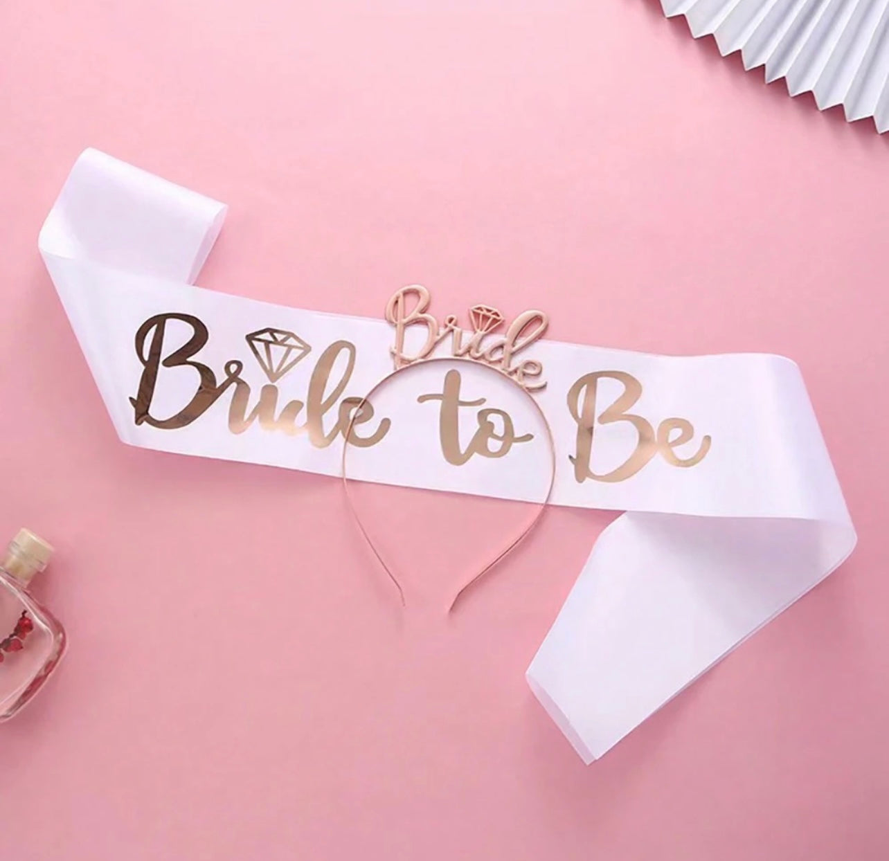 Bride to Be Party Set (Rose Gold)