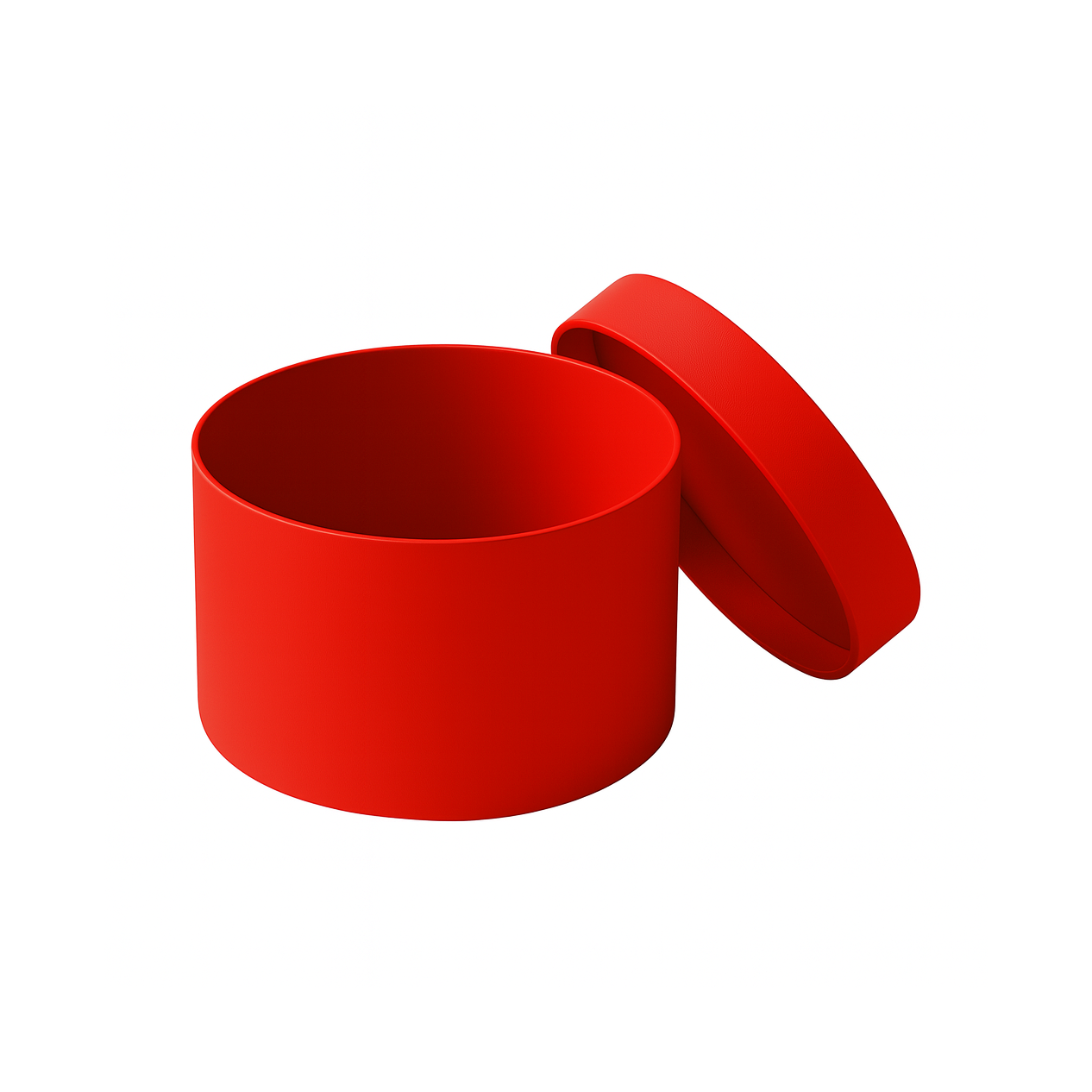 Satin Finished Acrylic Round Boxes (1 pc)
