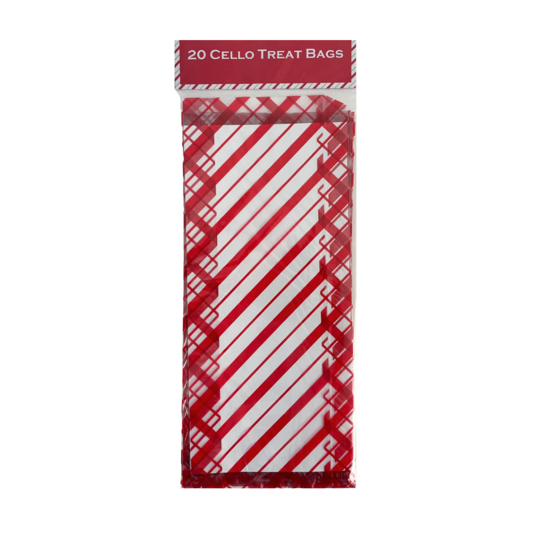 Christmas Cello Treat Bags (20 pcs)